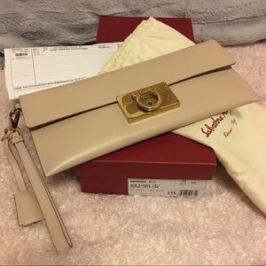 New Salvator Ferragamo Clutch